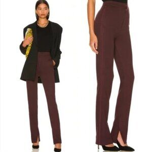 Rag and Bone Burgundy Joan Slim Fit Pants Size S